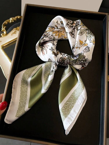 Green Garden Scarf