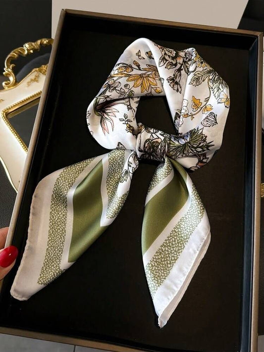 Green Garden Scarf